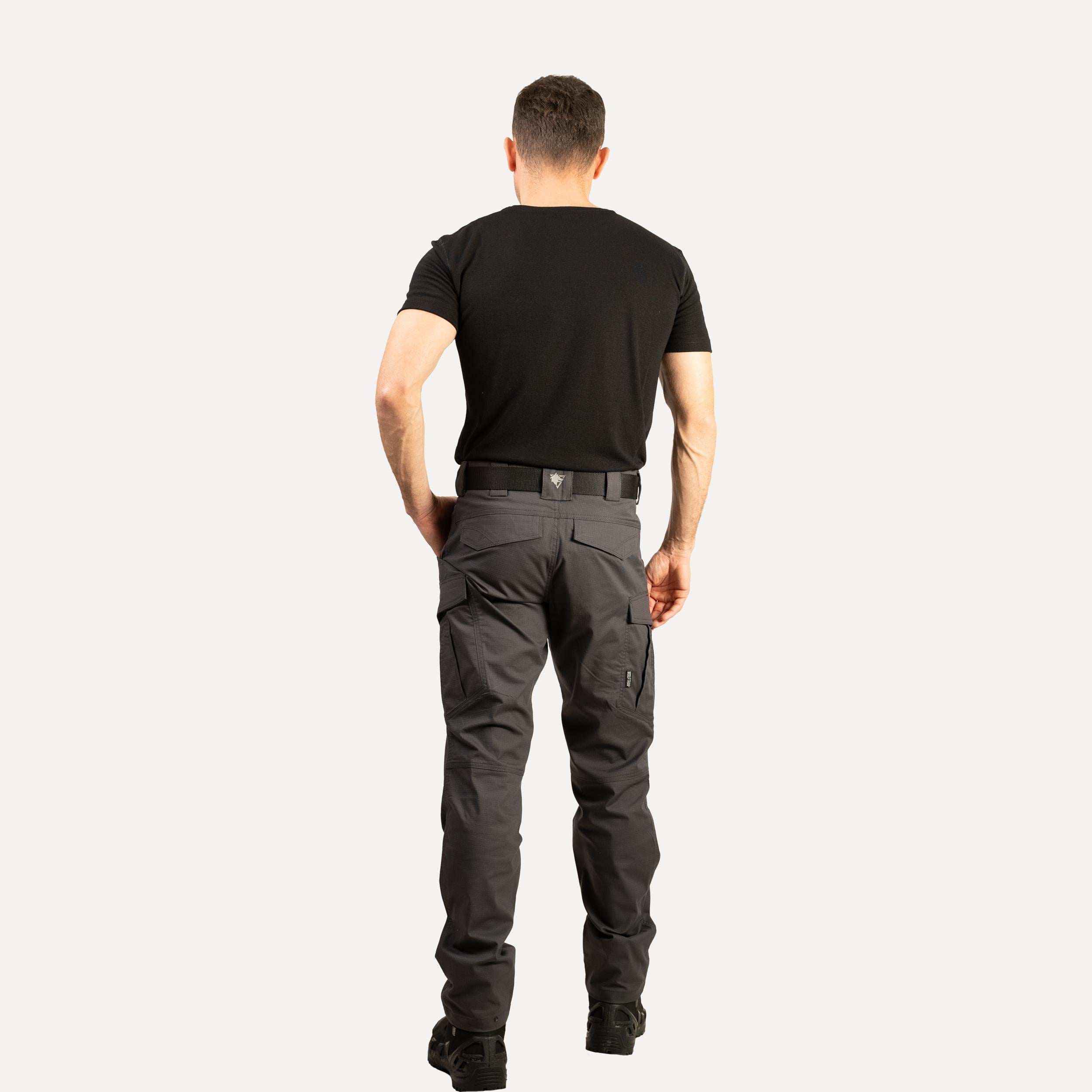 Kaan Taktik Pantolon Antrasit 8 Cepli Ripstop Koruma Pantolonu