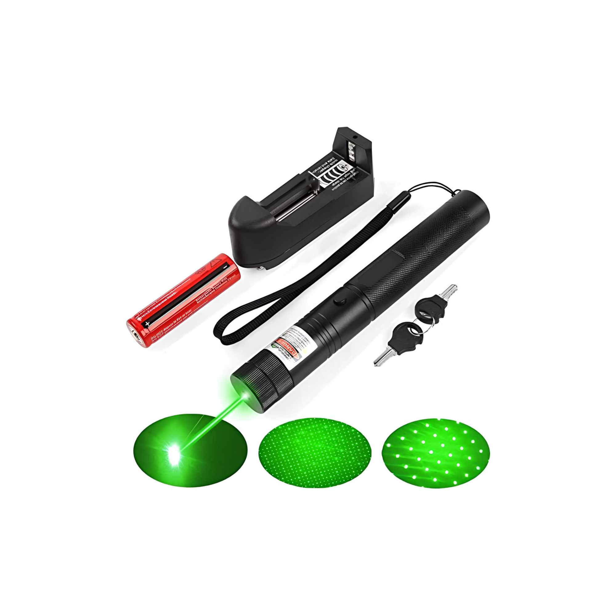 PD-407 Şarjlı Yeşil Lazer Pointer