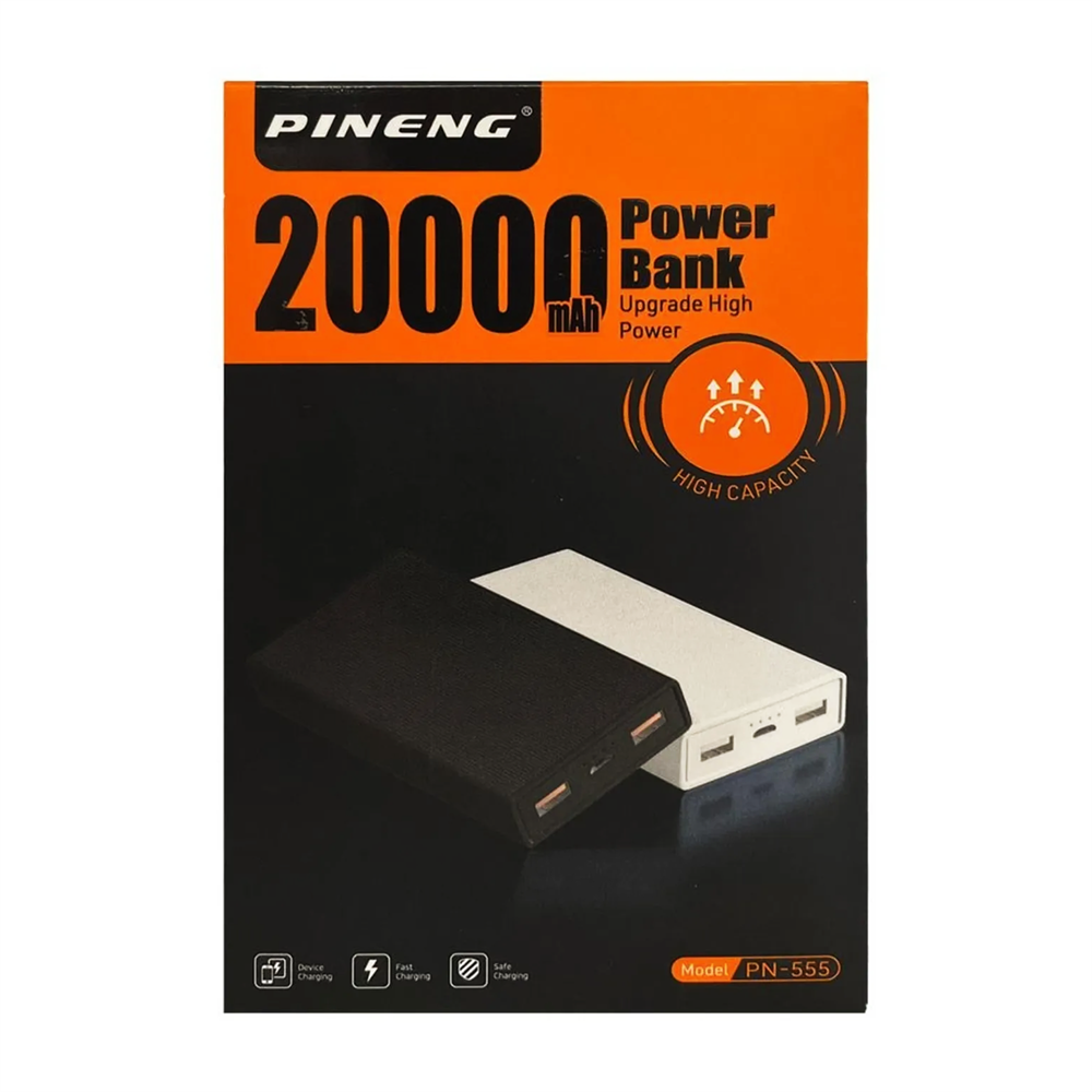 Pineng Pn-555 20.000 Mah Powerbank Siyah