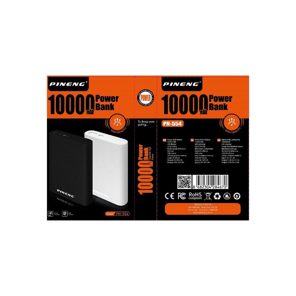 Pineng PN-554 10.000 Mah Powerbank
