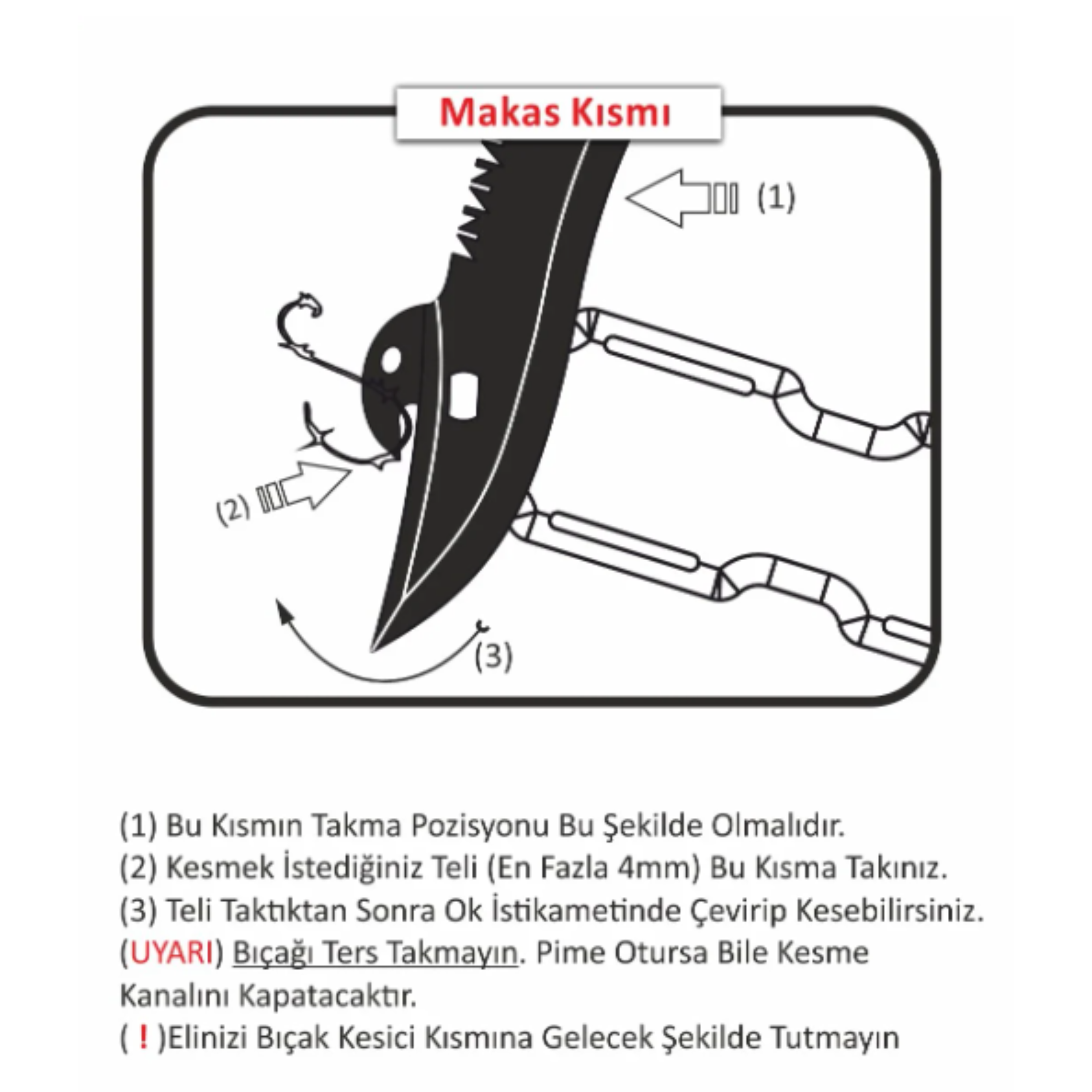 SALGUR Jandarma Komando Bıçağı, Çelik Bıçak