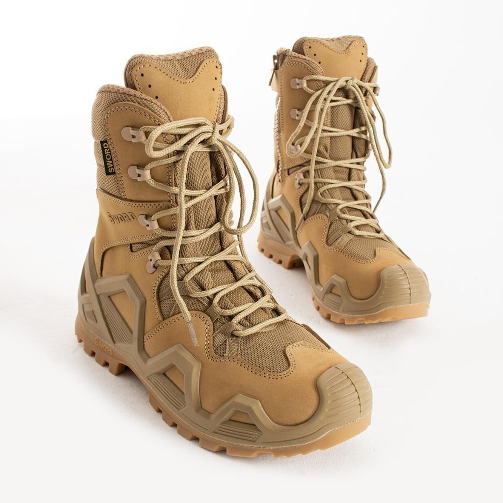 Single Sword Fermuarlı Taktik Bot, Su Geçirmez Outdoor Bot