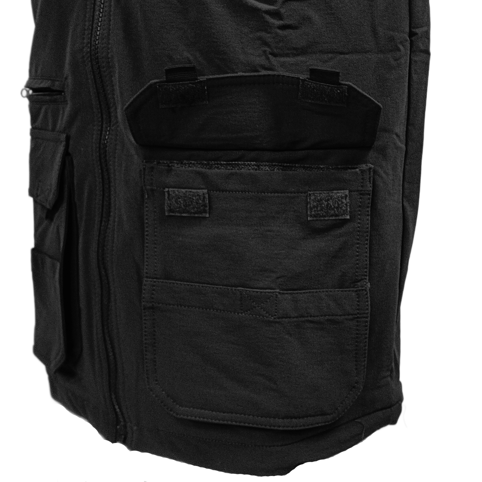 Sniper-X Outdoor Yelek Siyah, 8 Cepli Outdoor Yelek