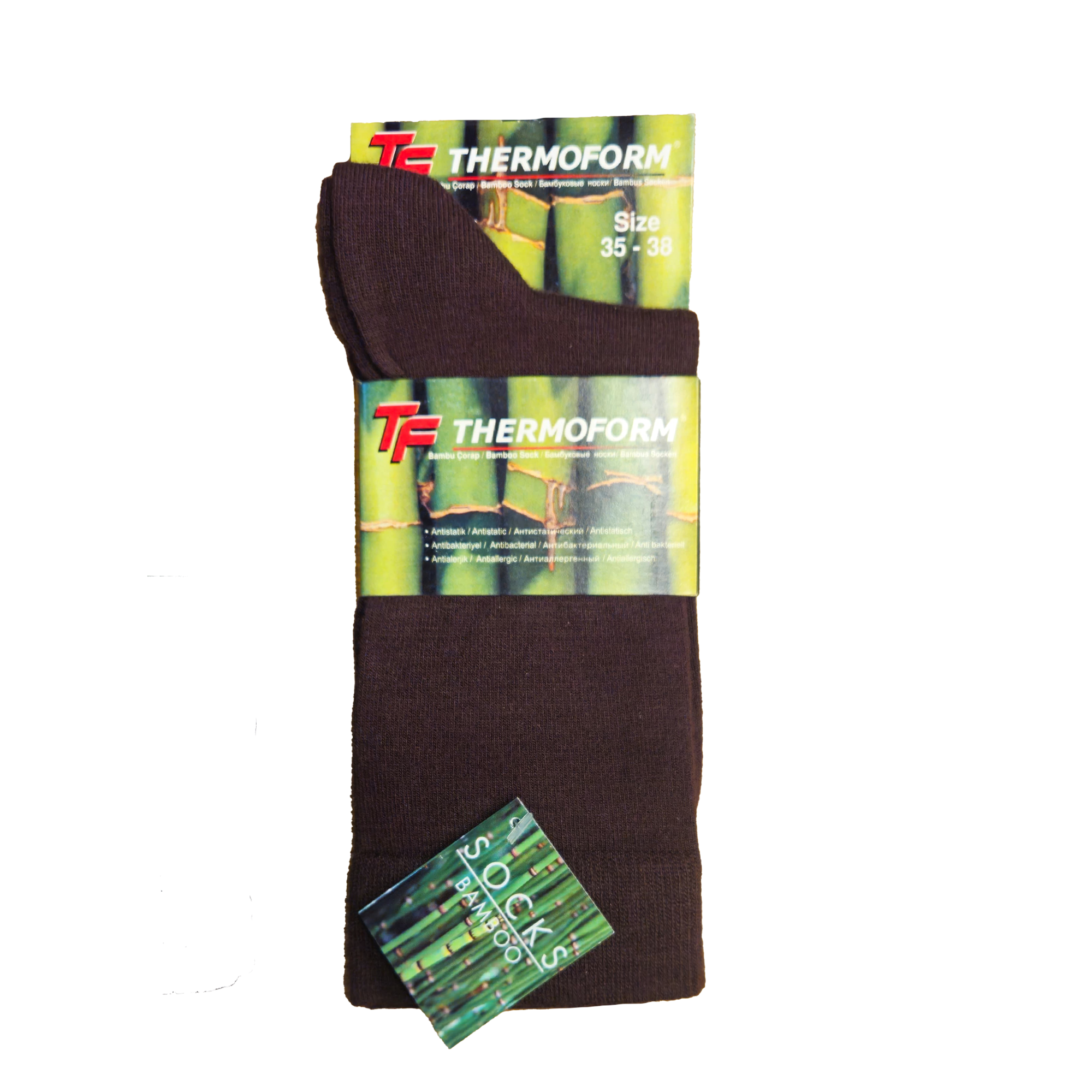 Thermoform Bambu Çorap Kahverengi 35-38 | Bambu Çorap Fiyatları Ve Modelleri