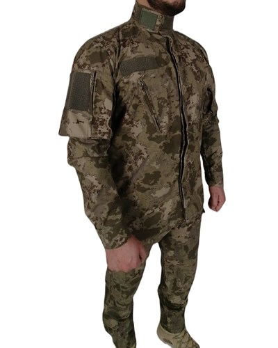 TSK Yeni Kamuflaj Kışlık Gömlek Pantolon Takımı
