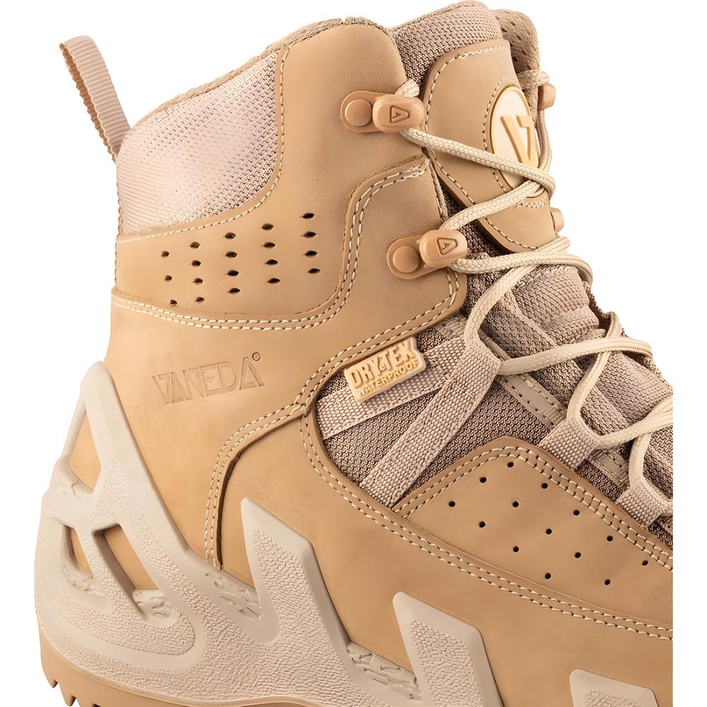 Vaneda 1192 Pro Mid On Duty Dry-Tex Su Geçirmez Bej Nubuk Bot