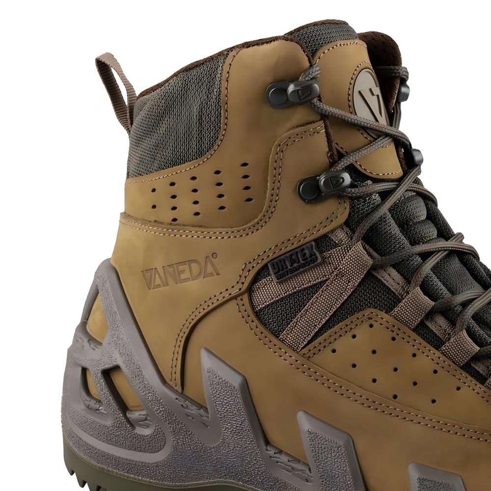 Vaneda 1192 Pro Mid On Duty Dry-Tex Su Geçirmez Haki Nubuk Bot