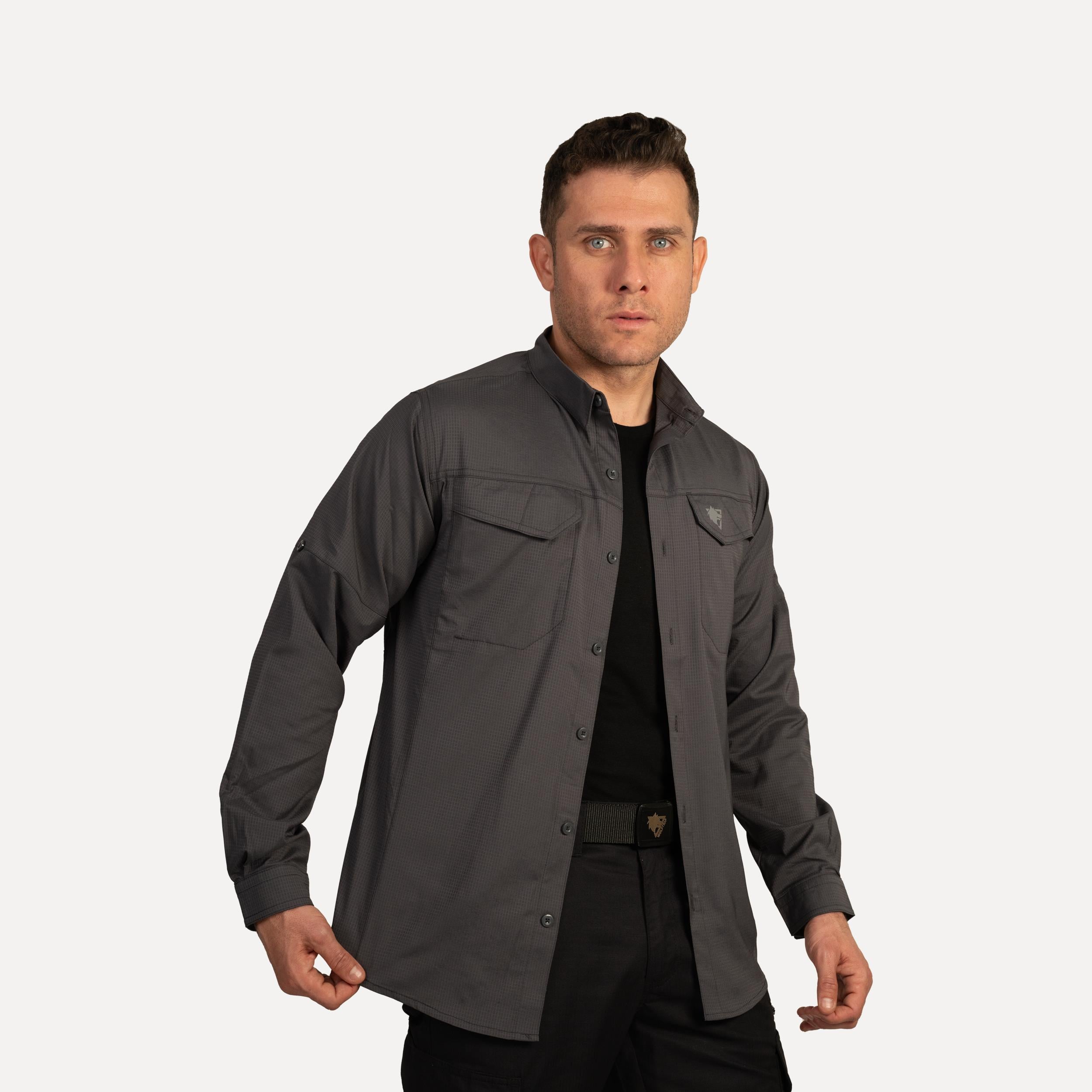 Wolftrap Tactical Anka Ultra Hafif Antrasit Taktik Gömlek 