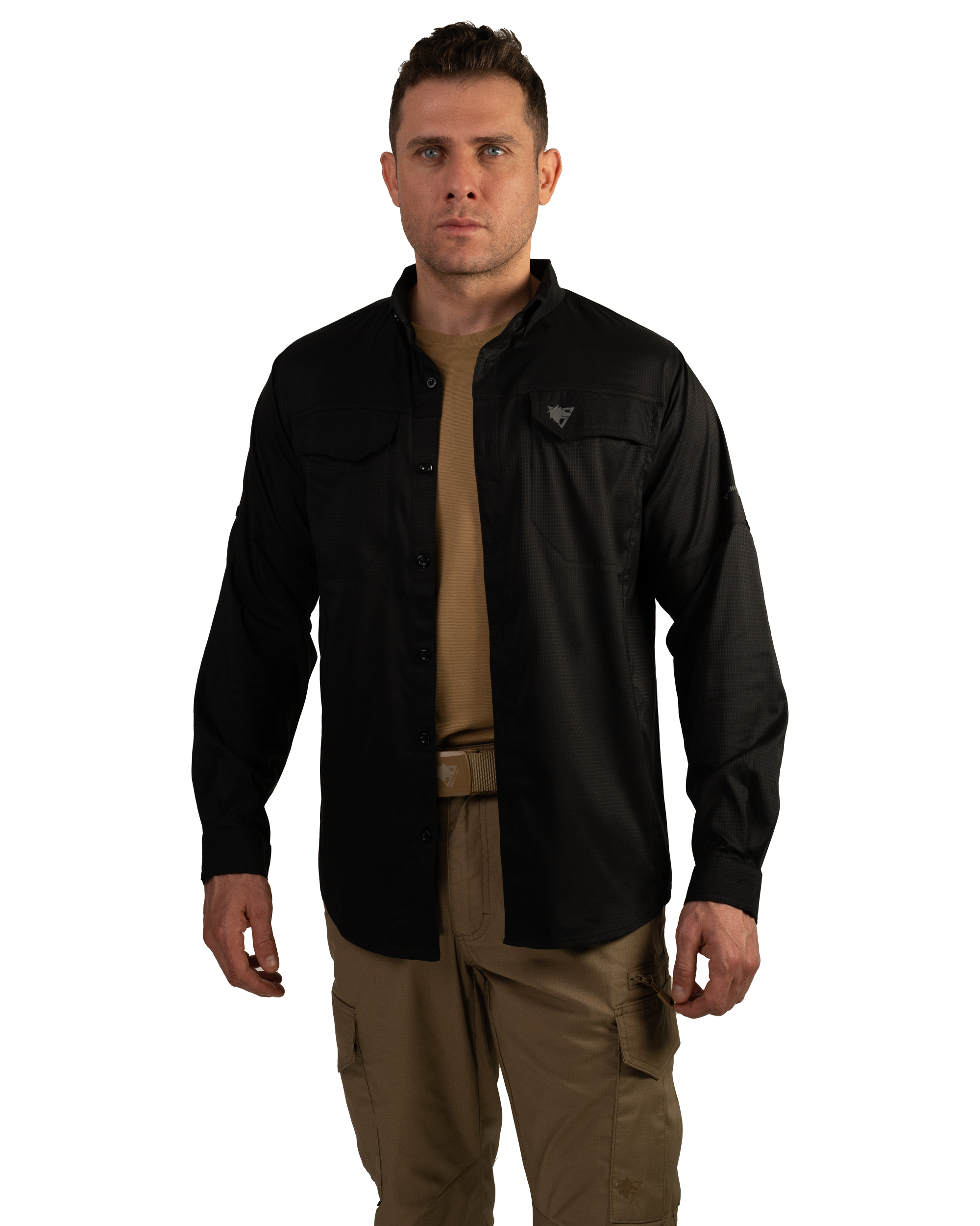 Wolftrap Tactical Anka Ultra Hafif Siyah Taktik Gömlek 