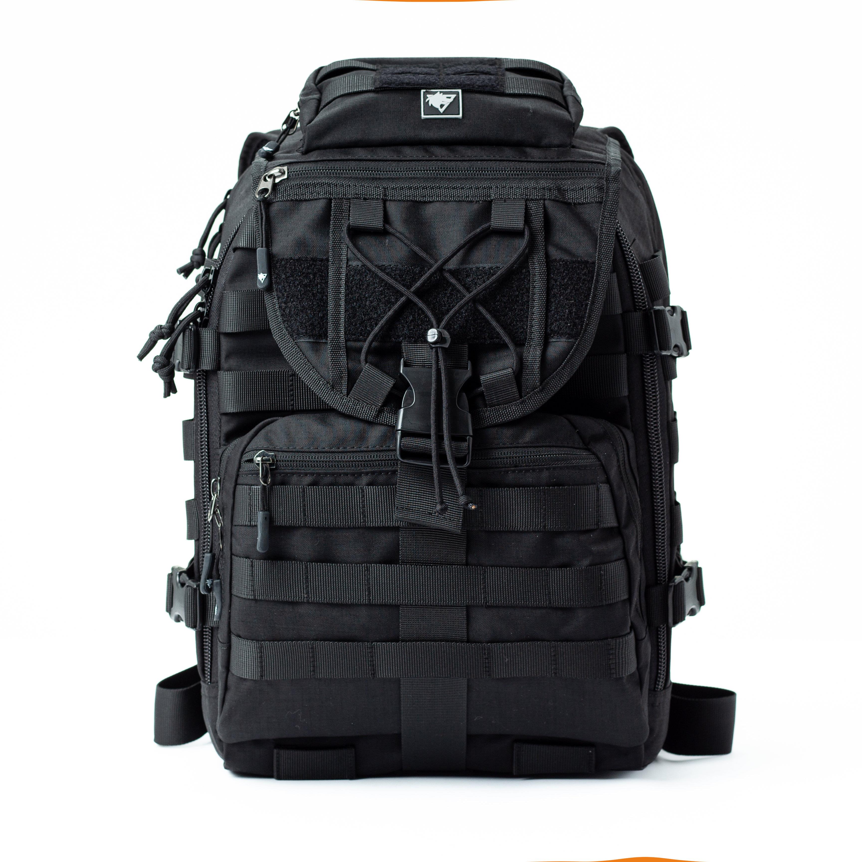 Wolftrap Tactical Artuk 33 Litre Siyah Taktik Çanta, Sırt Çantası, Kamp Çantası