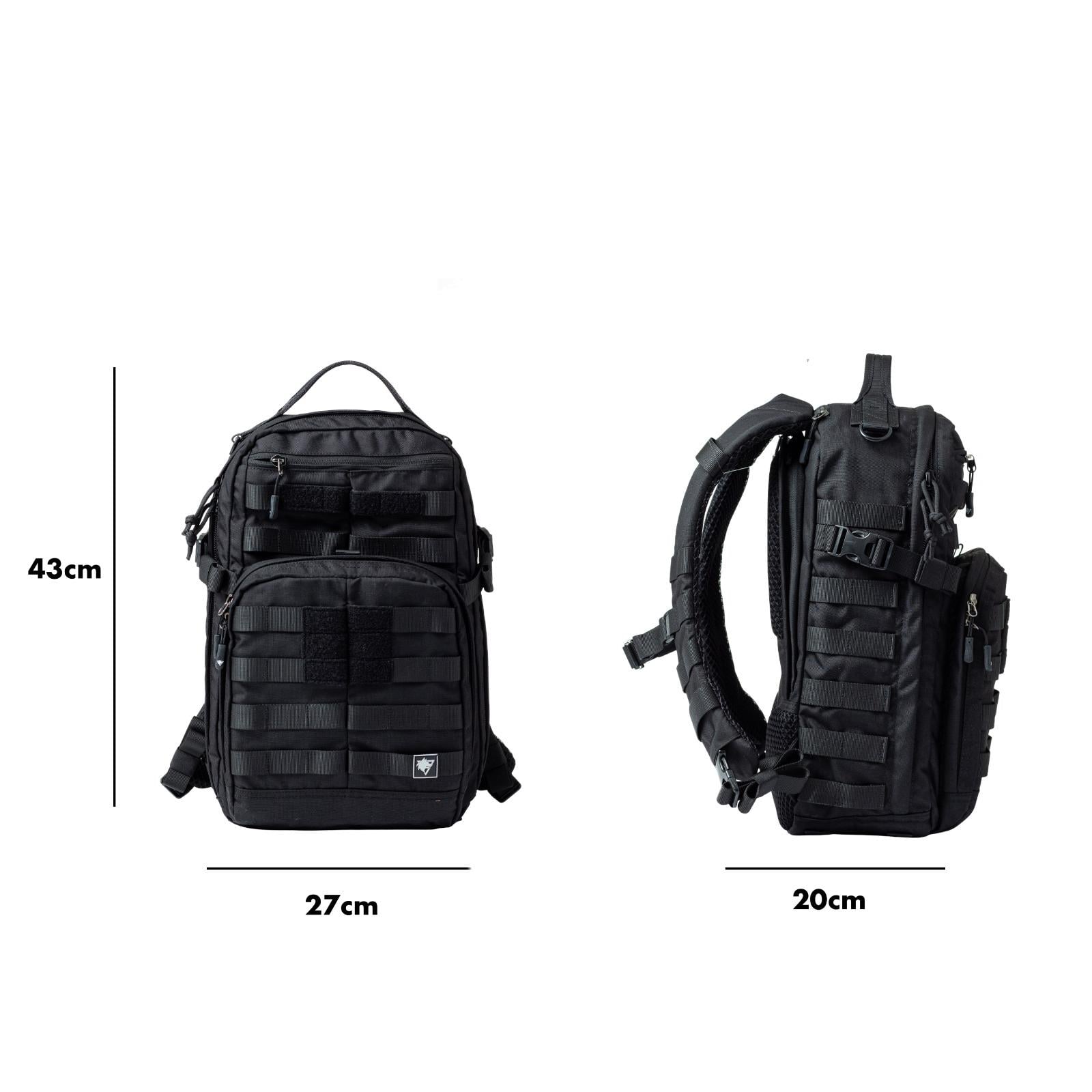 Wolftrap Tactical Bora 30 Litre Siyah Renk Taktik Çanta 