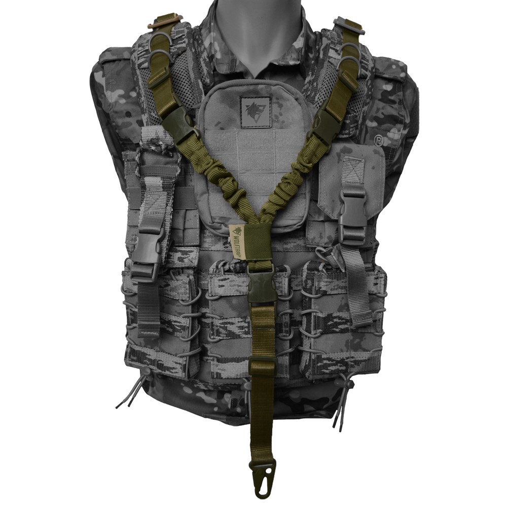 Wolftrap Tek Nokta V Askı Kayışı Haki