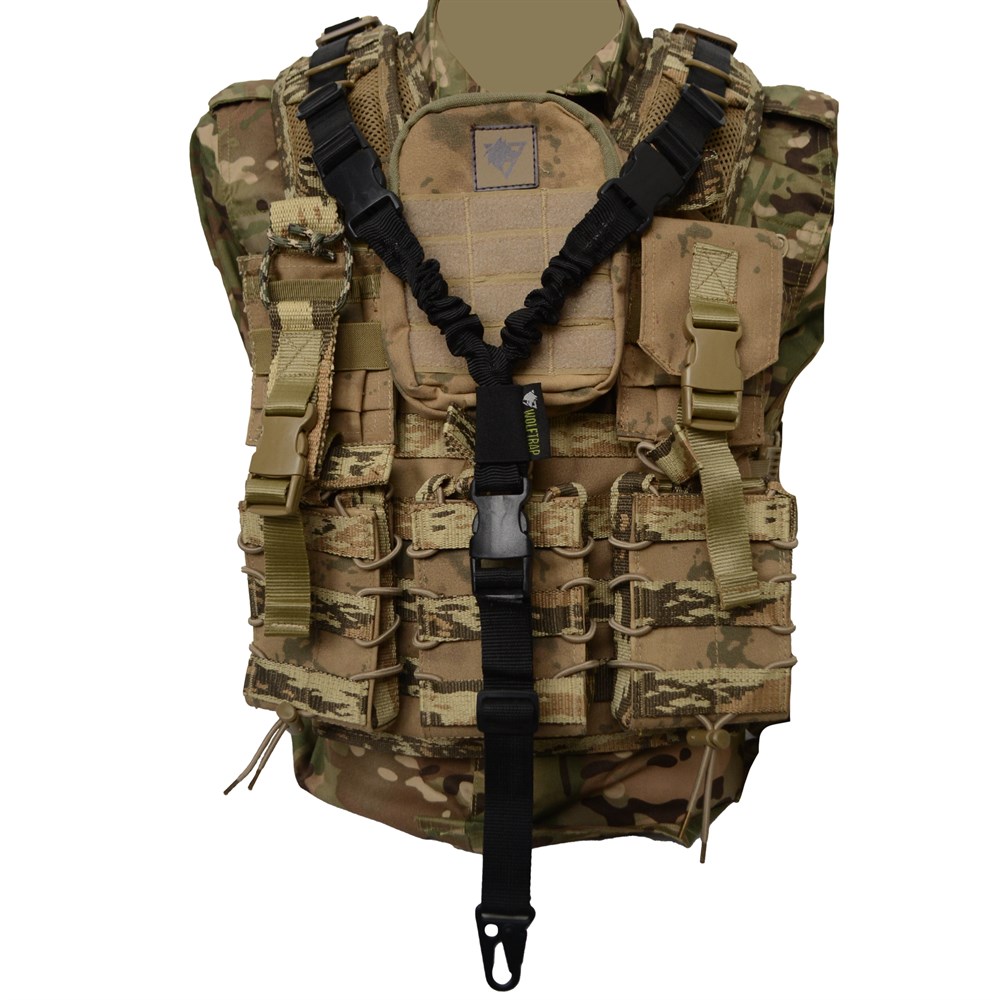 Wolftrap Tek Nokta V Askı Kayışı Siyah