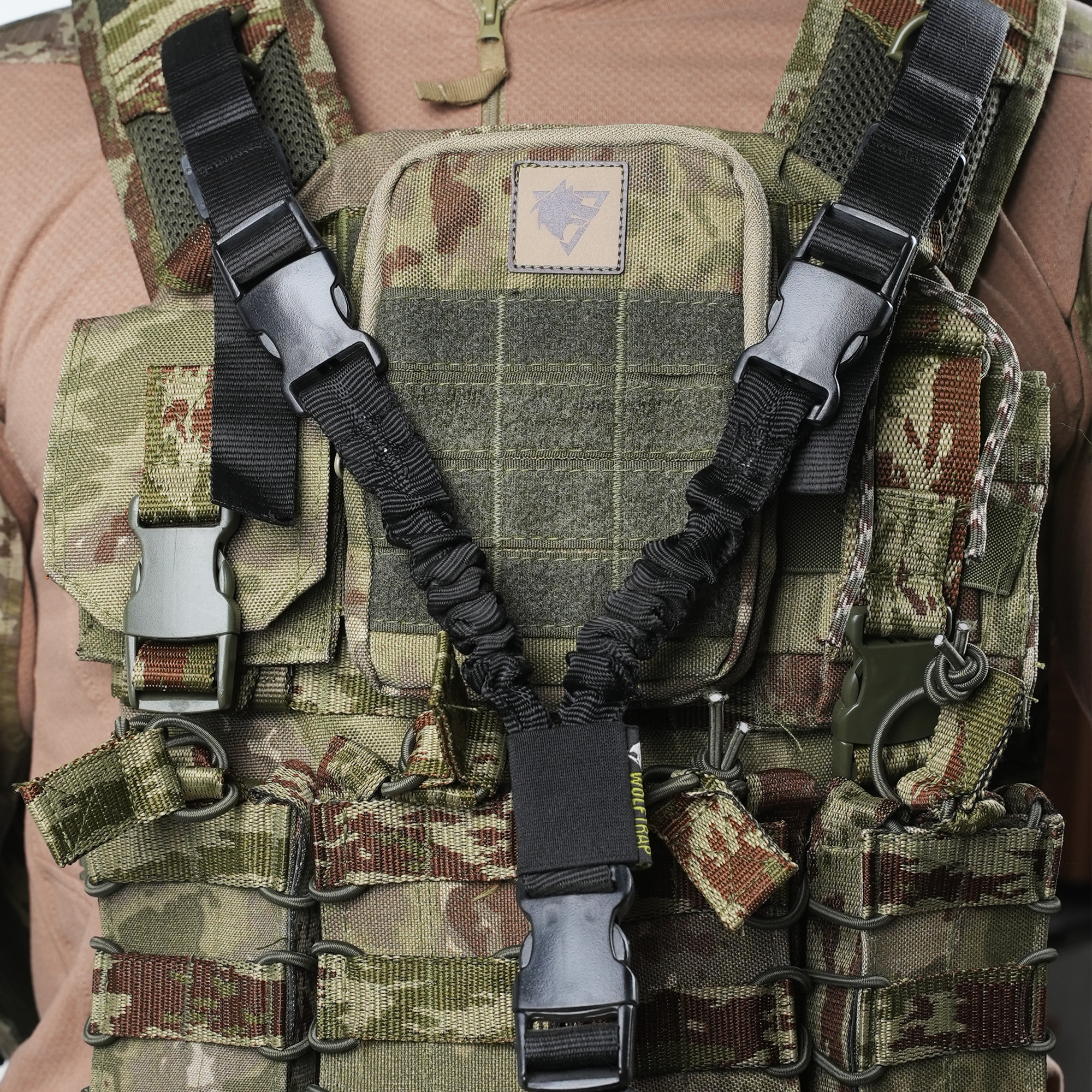 Wolftrap Tek Nokta V Askı Kayışı Siyah