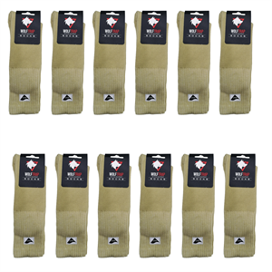 12li Kışlık Asker Çorap Seti, Pamuklu Askeri Çorap