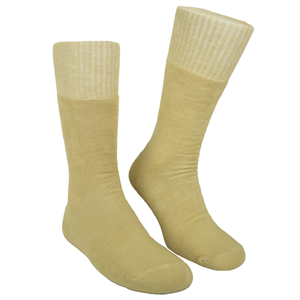 12li Kışlık Asker Çorap Seti, Pamuklu Askeri Çorap Bej Rengi