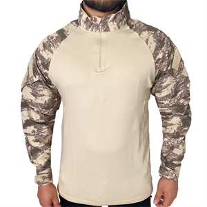 2 Cepli Kamuflaj Airsoft Operasyon Tişörtü