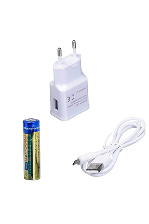 Powerdex 8 W Şarjlı Metal Yağmur Suyu Geçirmez El Feneri Pd-6007