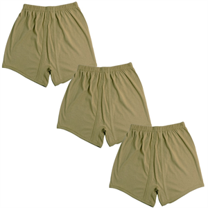 3lü Askeri Boxer Ve Fanila Seti, Askere Yeni Gidenler İçin %100 Pamuk Fanila Ve Don Seti 