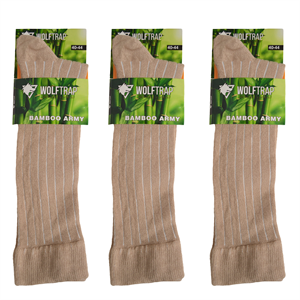 3lü Yazlık Bambu Çorap Kum Rengi, Yazlık Bambu Çorap, Askeri Çorap