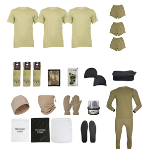 3lü Kışlık Acemi Bedelli Asker Seti, Kışlık Askeri Malzeme Paketi, Asker Malzemeleri