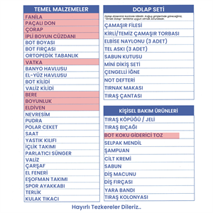 3lü Kışlık Acemi Bedelli Asker Seti, Kışlık Askeri Malzeme Paketi, Ekonomik Acemi Bedelli Asker Seti
