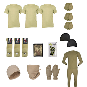 3lü Kışlık Acemi Bedelli Asker Seti, Kışlık Askeri Malzeme Paketi, Temel Malzeme Acemi Bedelli Asker Seti