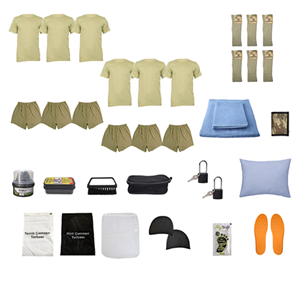 6lı Temel Asker Seti, Acemi / Bedelli Yazlık Askeri Malzeme Paketi 