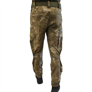 Askeri Kamuflaj Desenli Pantolon, 7 Cepli Piyade Kamuflaj Pantolon