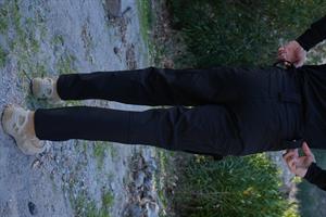 Softshell Taktik Pantolon 1062 Siyah 8 Cepli Su ve Rüzgar Geçirmez Pantolon