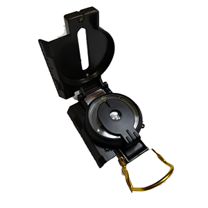 Alüminyum Askeri Pusula, Profesyonel Büyüteçli Pusula