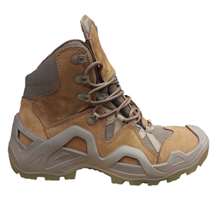 Vaneda 1492 Erkek Haki Kaydırmaz Tabanlı Su Geçirmez Kısa Nubuk Deri Bot