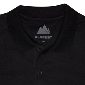 Alpinist Explore Nefes Alan Kısa Kollu Tişört Siyah