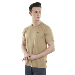 Alpinist Mission Ultra Dry Erkek T-Shirt Camel