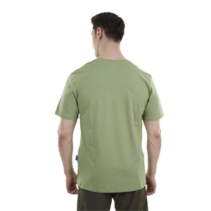 Alpinist Vortex Erkek T-Shirt Yeşil, V Yaka Tişört