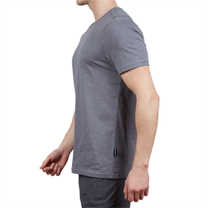 Alpinist Yazlık Kısa Kol Antrasit Basic Tshirt