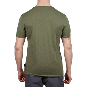 Alpinist Yazlık Kısa Kol Haki Basic Tshirt