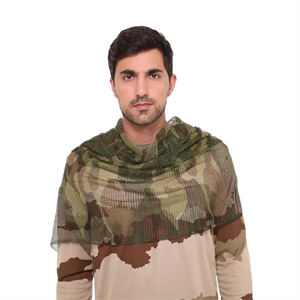 Askeri Kamuflaj Kare Fileli Askeri Şal, Fileli Puşi, Gizlenme Ağı Tactical File Fular
