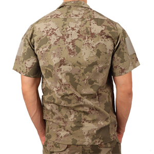 Askeri Kamuflaj Yazlık Kısa Kollu Gömlek
