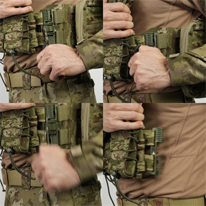 Balistik Plaka Takılabilen Askeri Kamuflaj 5.56 Tam Donanımlı Hücum Yeleği