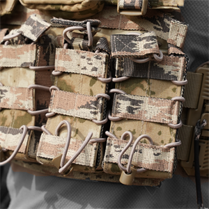 Balistik Plaka Takılabilen Jandarma Kamuflaj Tam Donanımlı Hücum Yeleği 5.56