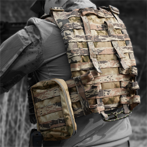 Balistik Plaka Takılabilen Jandarma Kamuflaj Tam Donanımlı Hücum Yeleği 5.56