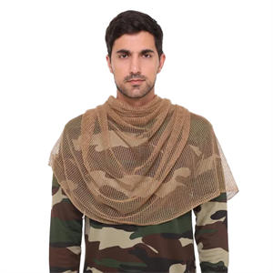 Bej Kare Fileli Askeri Şal, Fileli Puşi, Gizlenme Ağı Tactical File Puşi