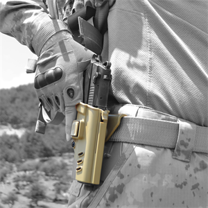 Black Grips Kum Rengi Polimer Silah Kılıfı