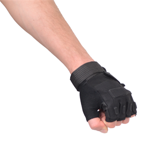 Blackhawk Yarım Parmak Siyah Taktik Eldiven