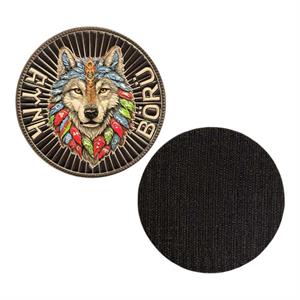 BÖRÜ Tasarımlı Türk Yazılı Peç, Askeri Arma 9.5 cm