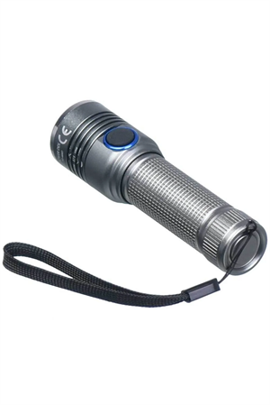 Powerdex 8 W Şarjlı Metal Yağmur Suyu Geçirmez El Feneri Pd-6007