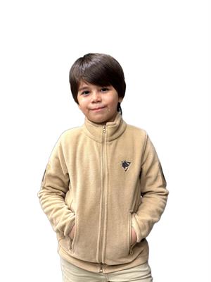 Çocuk Taktikal Polar Bej