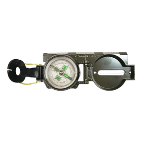 Alüminyum Askeri Pusula, Profesyonel Büyüteçli Pusula