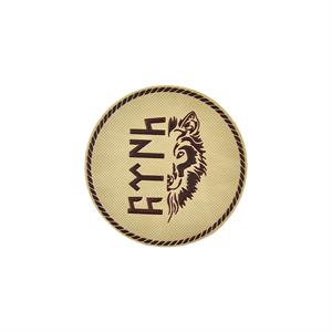 Türk Yazılı, Kurt Logolu Patch, Askeri Cırtlı Peç